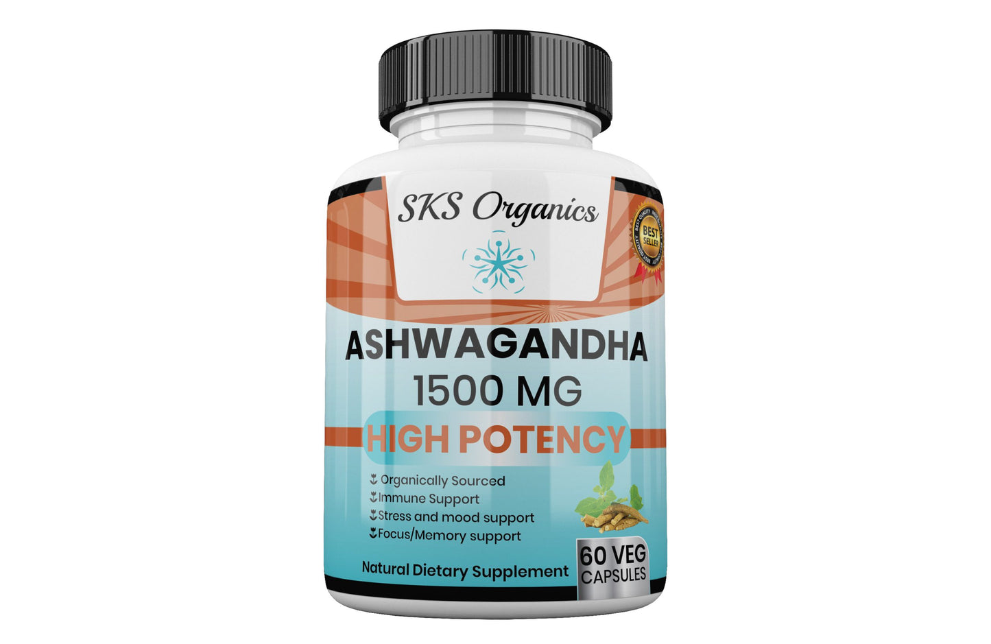 Ashwagandha 1500mg – High Potency